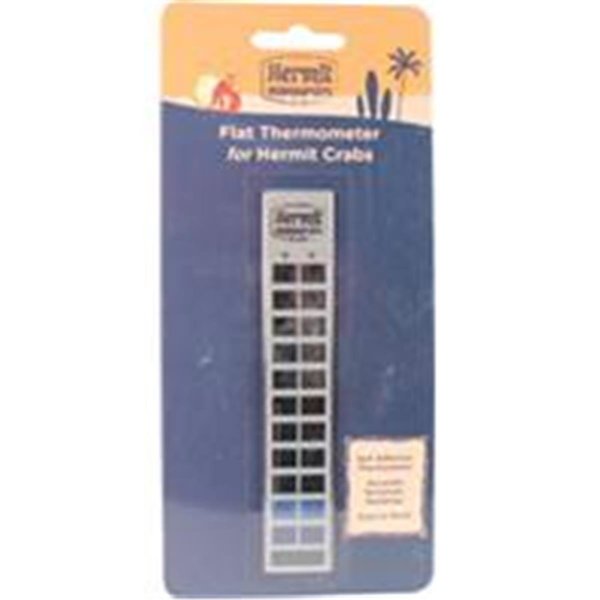 Flukers Hermit Headquarters Hermit Crab Flat Thermometer 012196